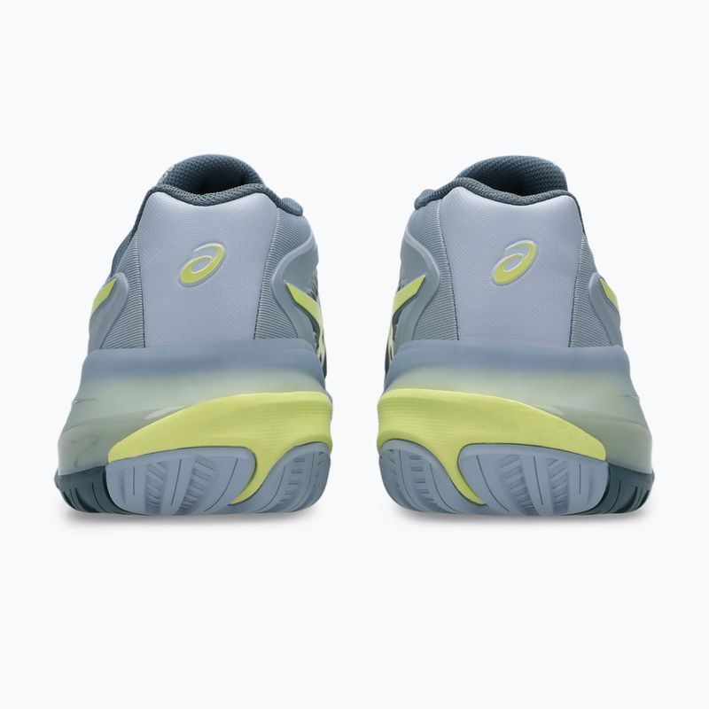 Мъжки тенис обувки ASICS Gel-Resolution X grey blue/pistachio 5
