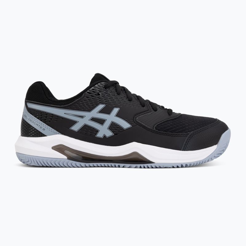 Мъжки тенис обувки ASICS Gel-Dedicate 8 Clay black/grey blue 2