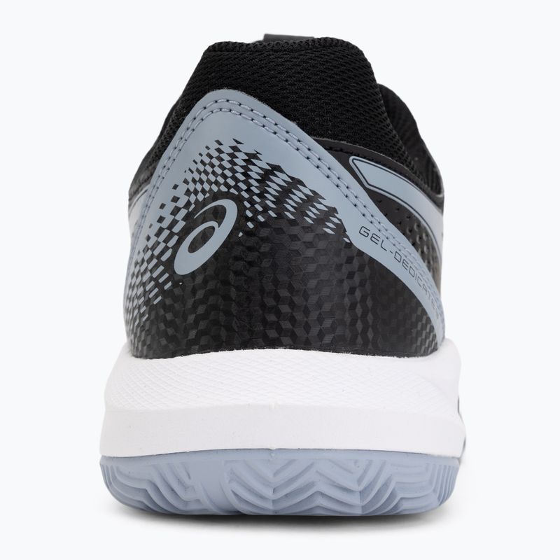 Мъжки тенис обувки ASICS Gel-Dedicate 8 Clay black/grey blue 6