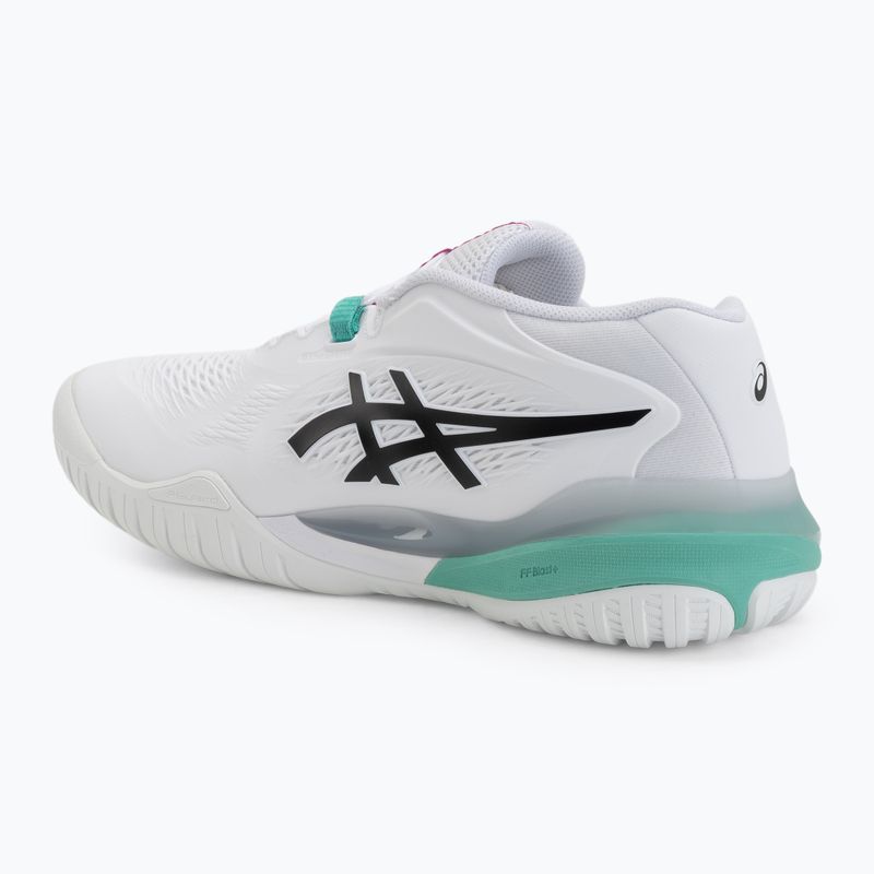 Мъжки тенис обувки ASICS Gel-Resolution X white/aurora green 3