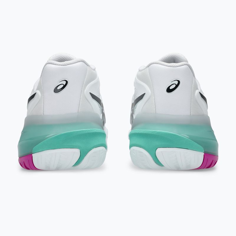 Мъжки тенис обувки ASICS Gel-Resolution X white/aurora green 5