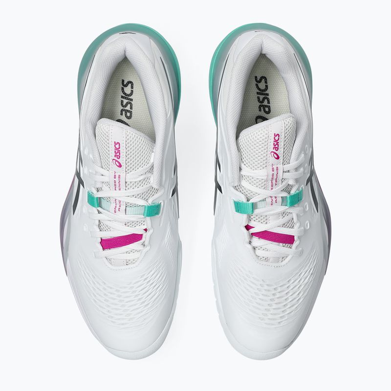 Мъжки тенис обувки ASICS Gel-Resolution X white/aurora green 6