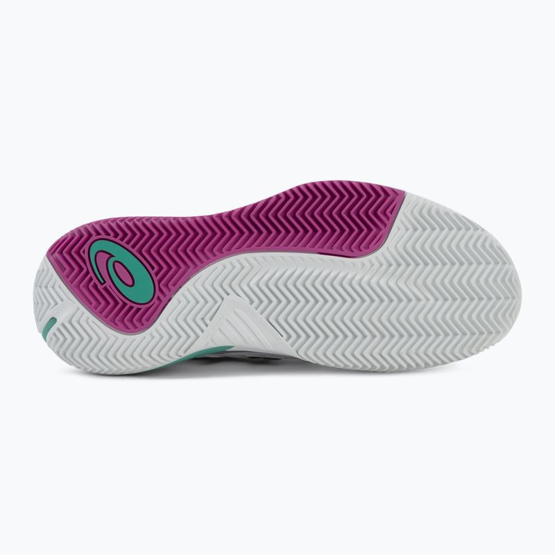 Мъжки тенис обувки ASICS Gel-Resolution X Clay white/aurora green 4