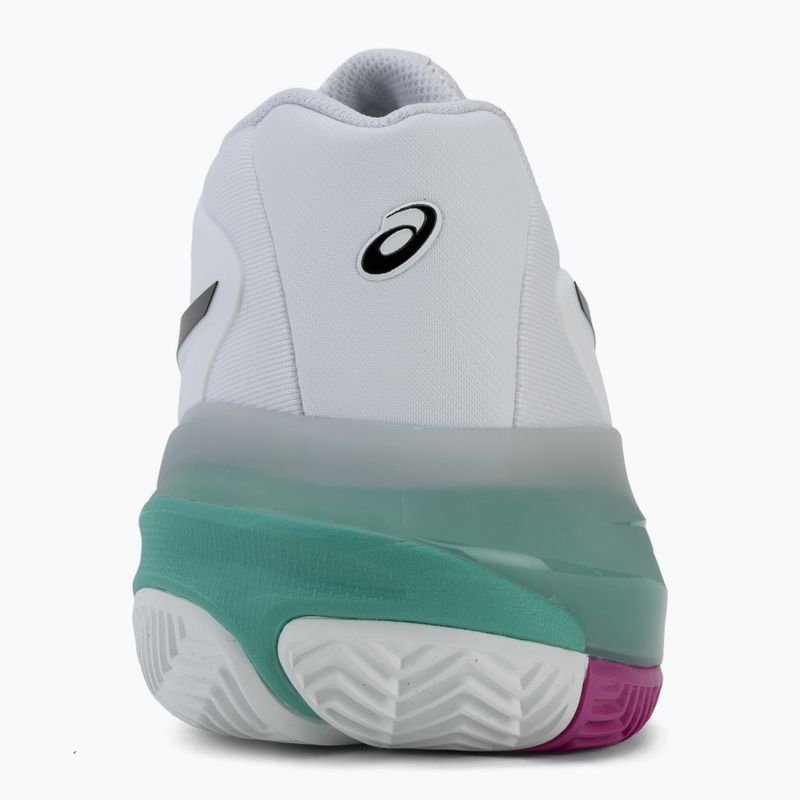 Мъжки тенис обувки ASICS Gel-Resolution X Clay white/aurora green 6