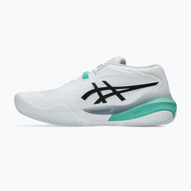 Мъжки тенис обувки ASICS Gel-Resolution X Clay white/aurora green 9
