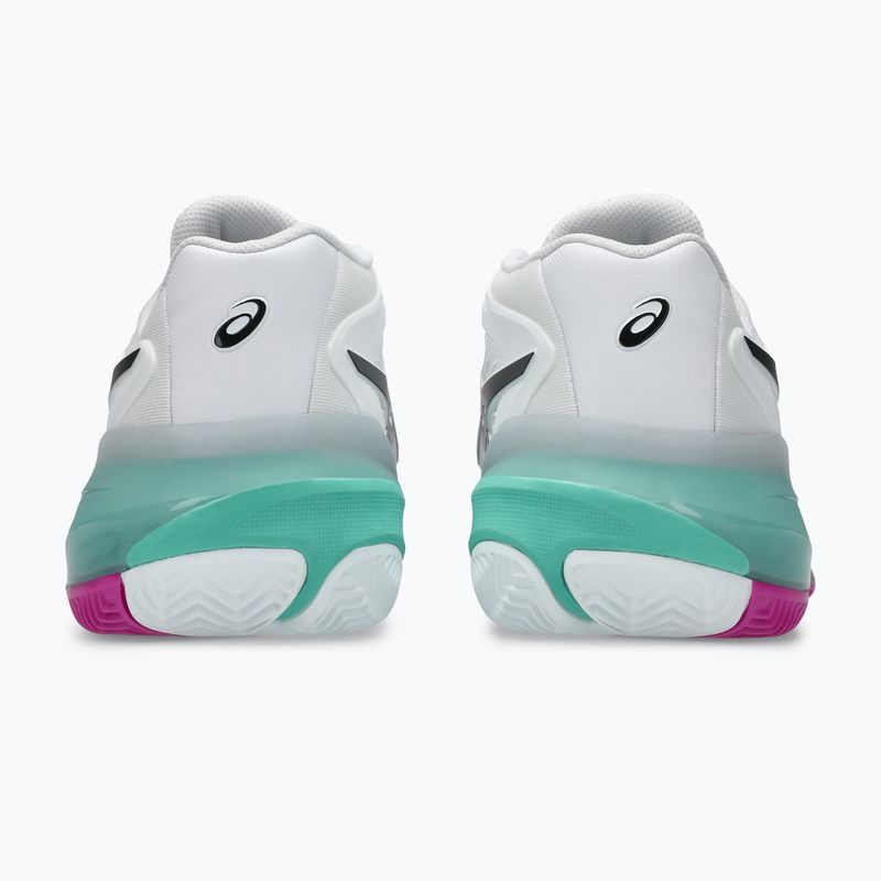 Мъжки тенис обувки ASICS Gel-Resolution X Clay white/aurora green 12