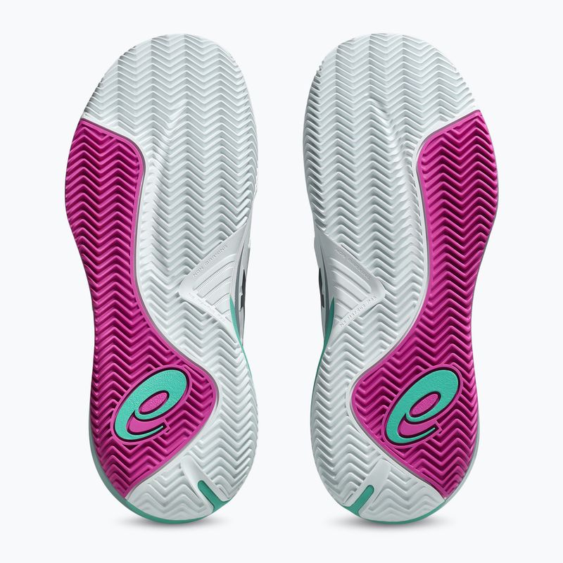 Мъжки тенис обувки ASICS Gel-Resolution X Clay white/aurora green 14