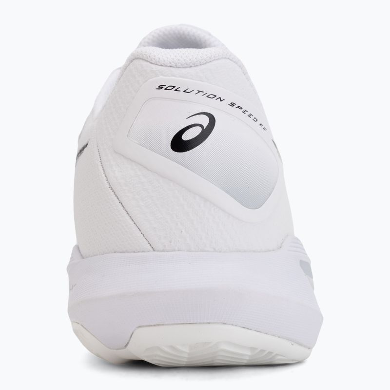 Мъжки тенис обувки ASICS Solution Speed FF 4 Clay white/black 6