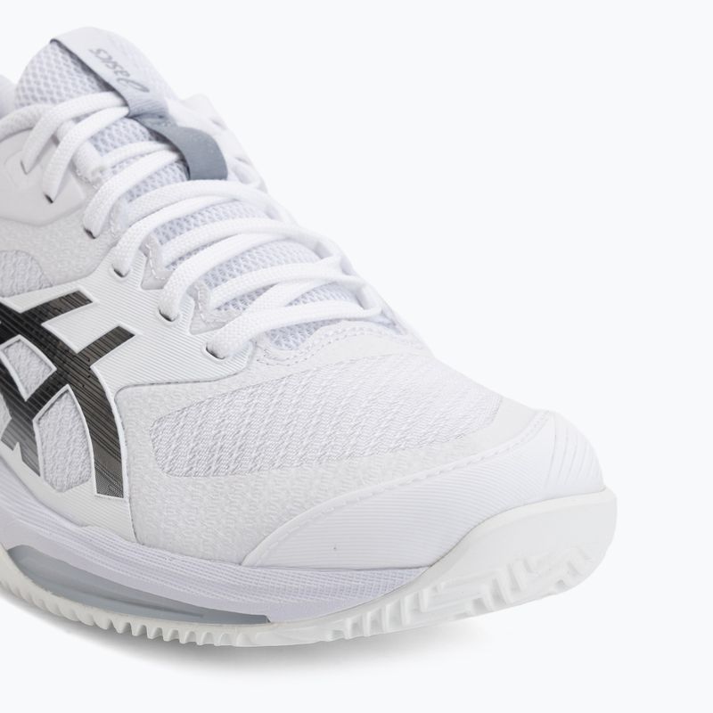 Мъжки тенис обувки ASICS Solution Speed FF 4 Clay white/black 7