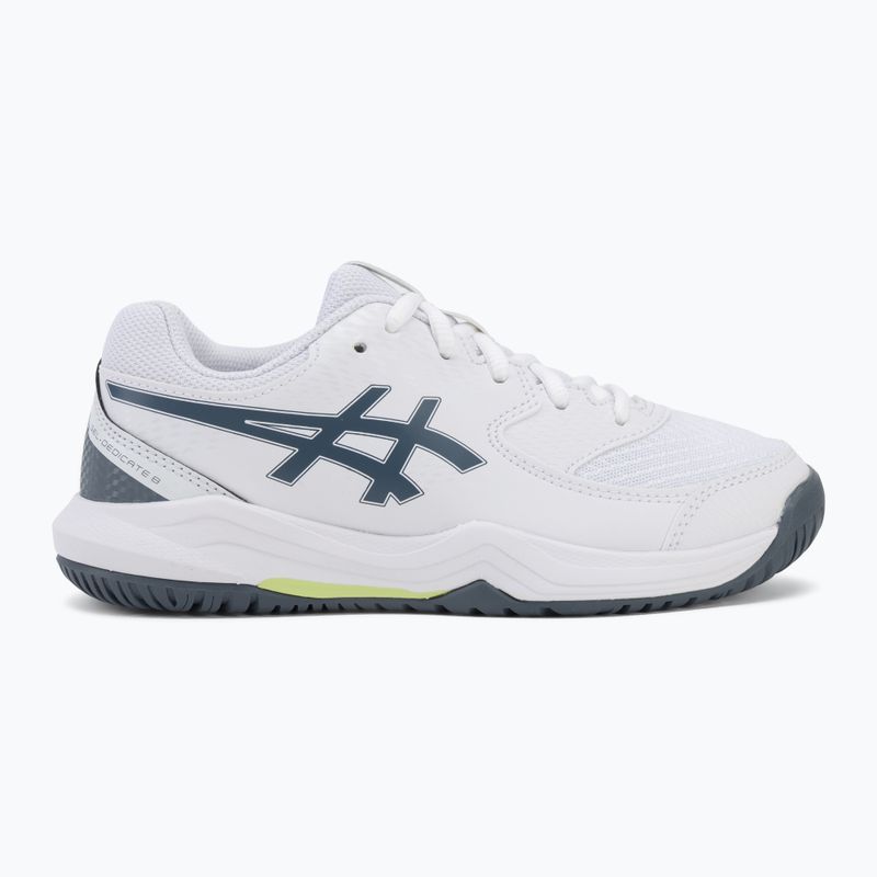 Детски тенис обувки ASICS Gel-Dedicate 8 GS Jr white/ironclad 2