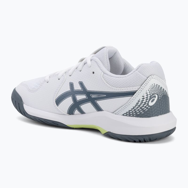 Детски тенис обувки ASICS Gel-Dedicate 8 GS Jr white/ironclad 3