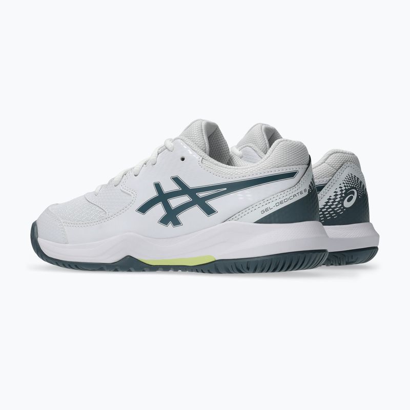 Детски тенис обувки ASICS Gel-Dedicate 8 GS Jr white/ironclad 4