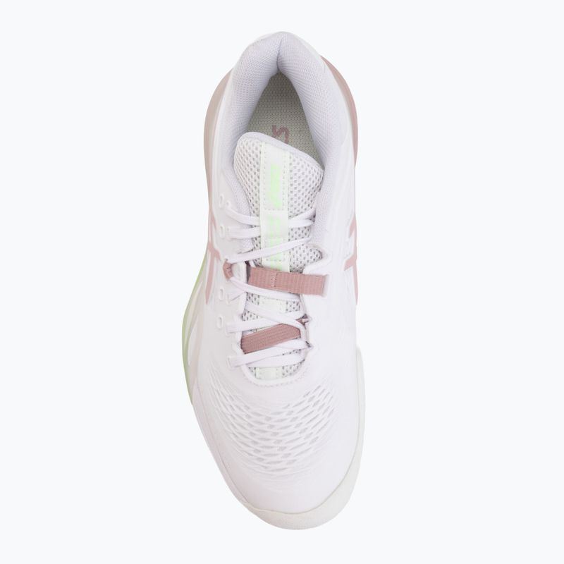 Дамски тенис обувки ASICS Gel-Resolution X W white/morganite 5