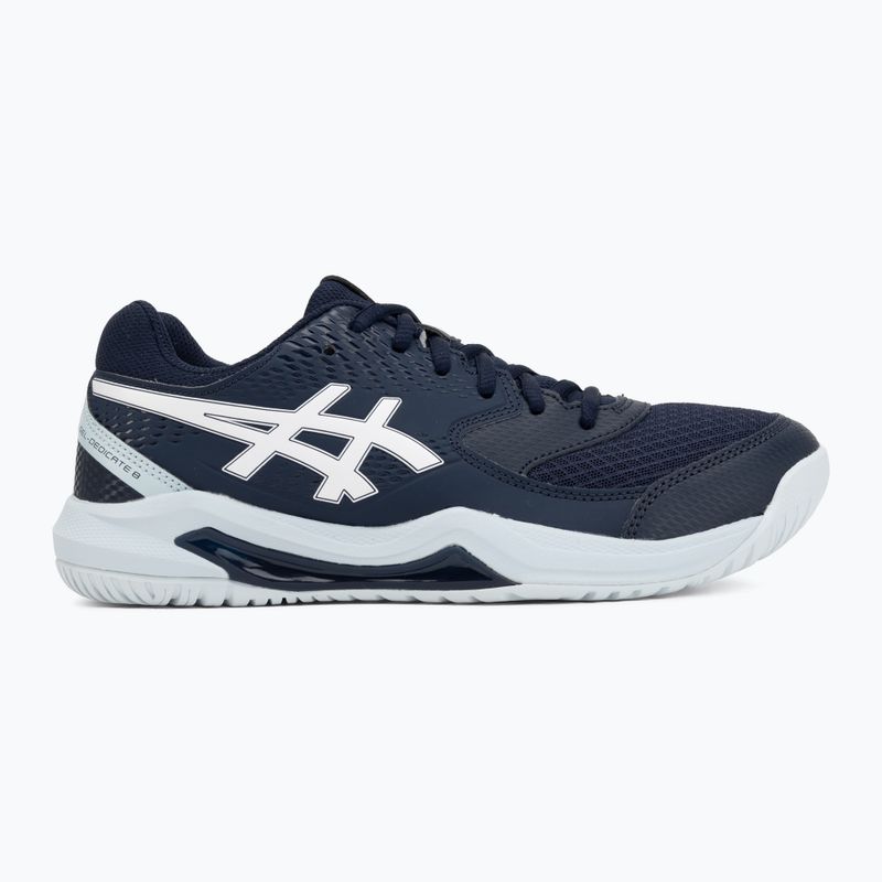 Дамски тенис обувки ASICS Gel-Dedicate 8 midnight/white 2