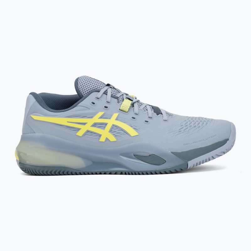 Мъжки тенис обувки ASICS Gel-Resolution X Clay grey blue/pistachio 2