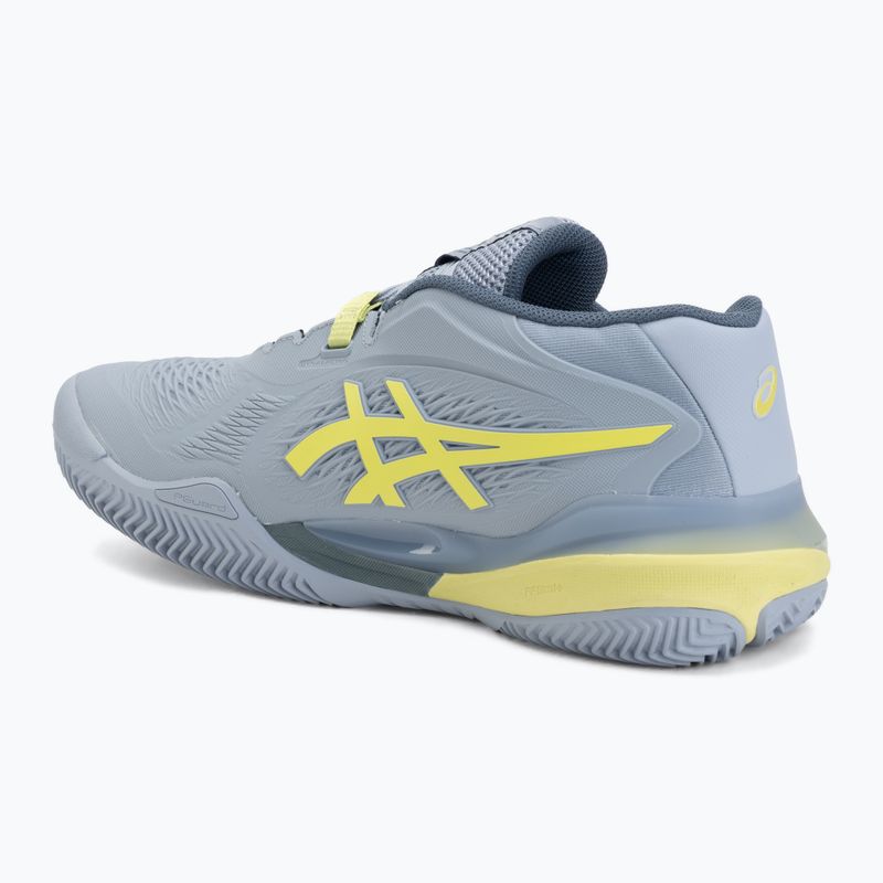 Мъжки тенис обувки ASICS Gel-Resolution X Clay grey blue/pistachio 3