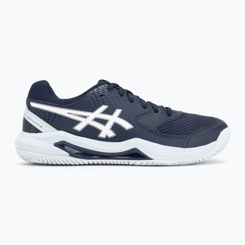 Дамски тенис обувки ASICS Gel-Dedicate 8 Clay midnight/white 2