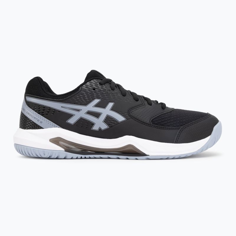 Мъжки тенис обувки ASICS Gel-Dedicate 8 black/grey blue 2
