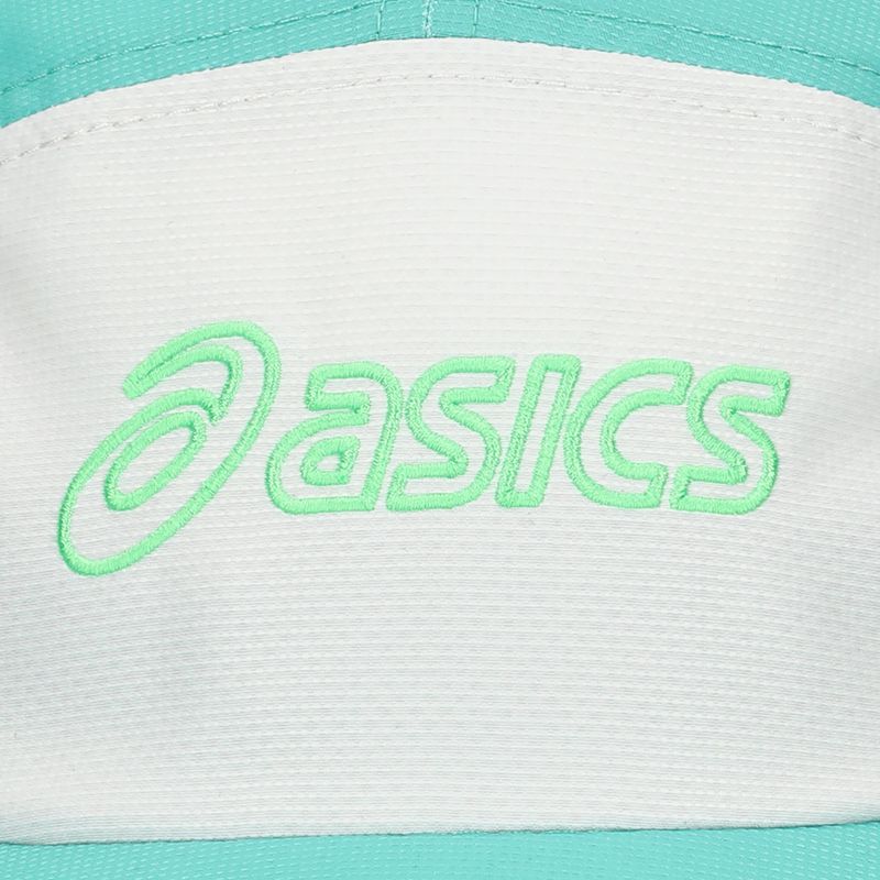 Шапка с козирка ASICS Performance Running 5 panel aurora green/cream 3