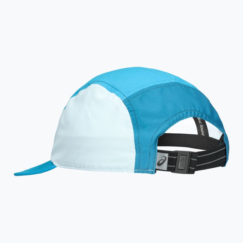 Шапка с козирка ASICS Performance Running 5 Panel aegean blue/dark teal 2
