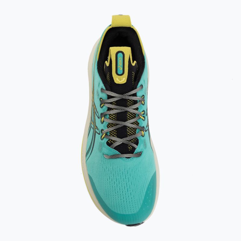 Мъжки обувки за бягане ASICS Gel-Nimbus 28 TR aurora green/black 5