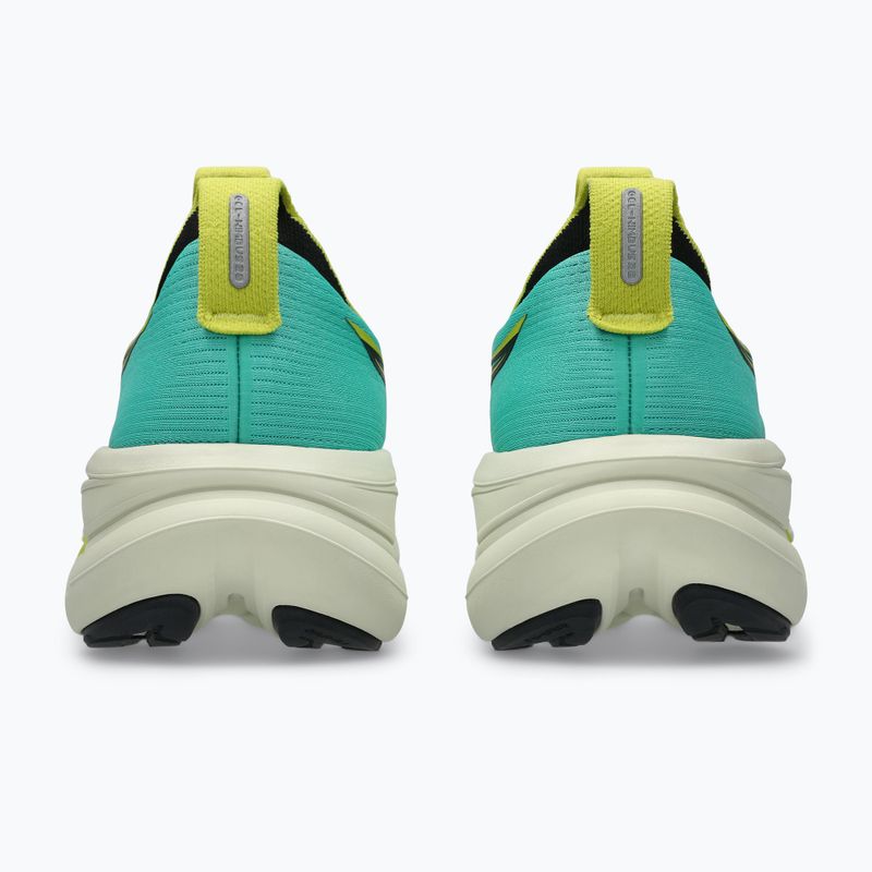 Мъжки обувки за бягане ASICS Gel-Nimbus 28 TR aurora green/black 12