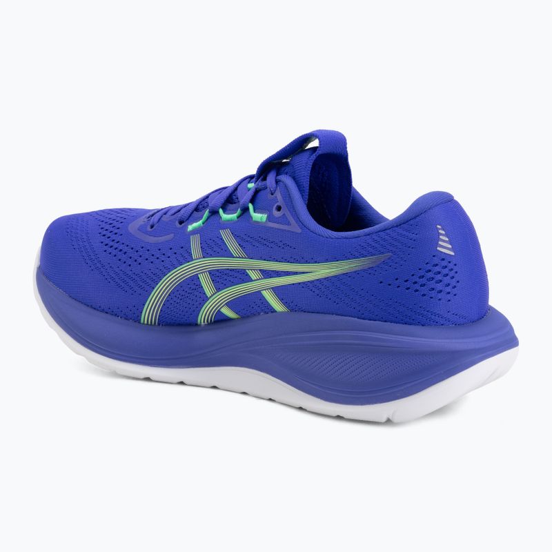 Мъжки обувки за бягане ASICS Gel-Cumulus 28 cobalt burst/illuminate green 3