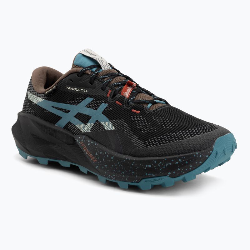 Мъжки обувки за бягане ASICS Trabuco 14 GTX black/misty pine 2