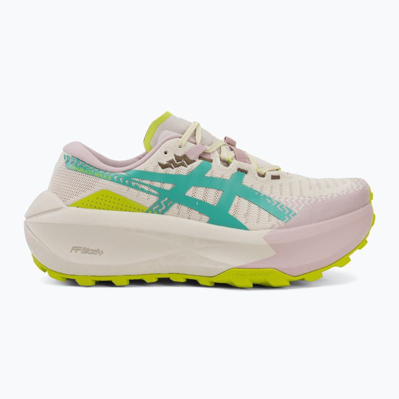 Дамски обувки за бягане ASICS Trabuco Max 5 mineral beige/aurora green 2