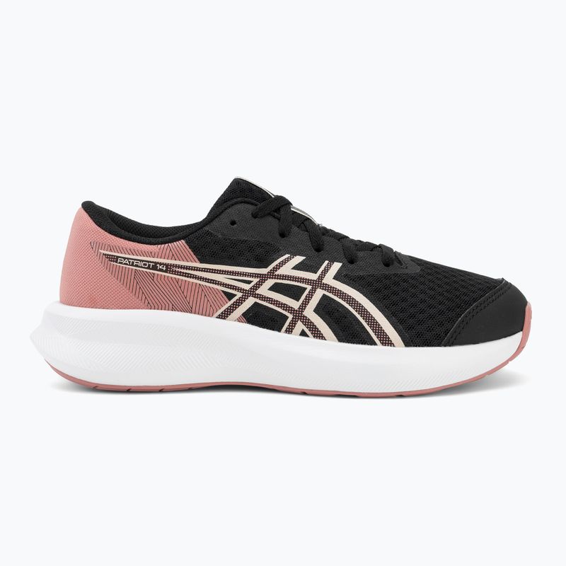 Детски обувки за бягане ASICS Patriot 14 GS black/pearl pink 2