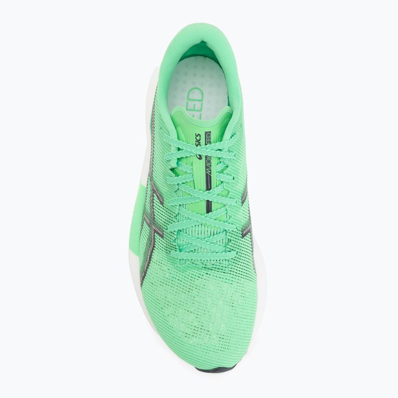 Обувки за бягане ASICS Magic Speed 5 vital green/carrier grey 5