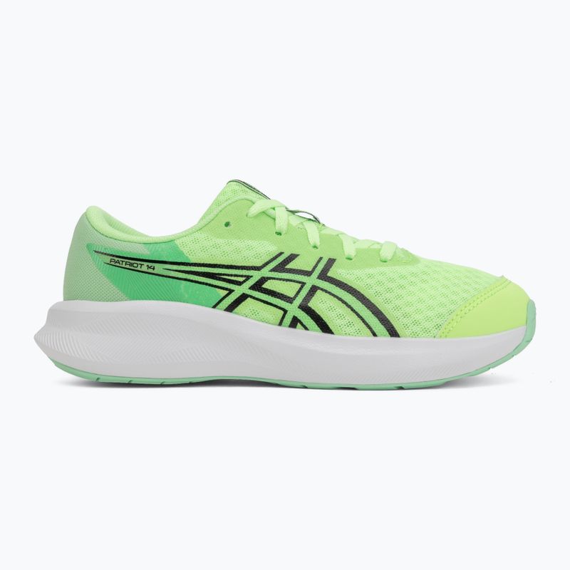 Детски обувки за бягане ASICS Patriot 14 GS iluminate green/black 2
