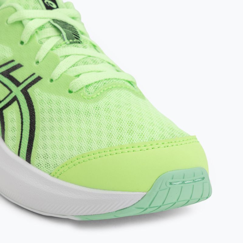 Детски обувки за бягане ASICS Patriot 14 GS iluminate green/black 7
