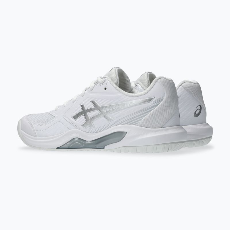 Дамски обувки за тенис ASICS Gel-Dedicate 9 In white/pure silver 3
