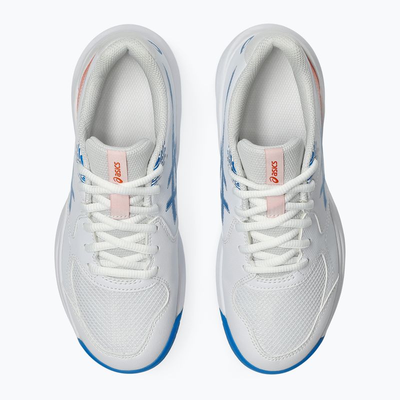 Детски обувки за тенис ASICS Gel-Dedicate 9 GS white/directoire blue 5