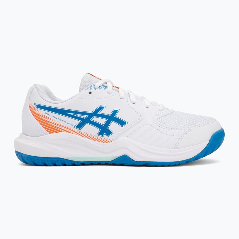 Детски обувки за тенис ASICS Gel-Dedicate 9 GS white/directoire blue 2