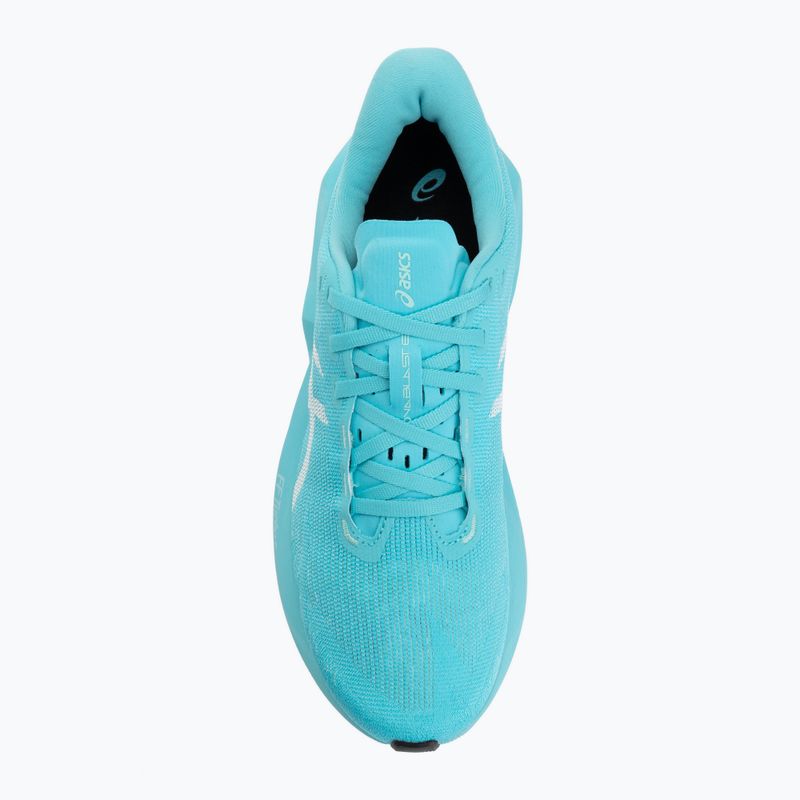 Мъжки обувки за бягане ASICS Novablast 6 energy aqua/white 5
