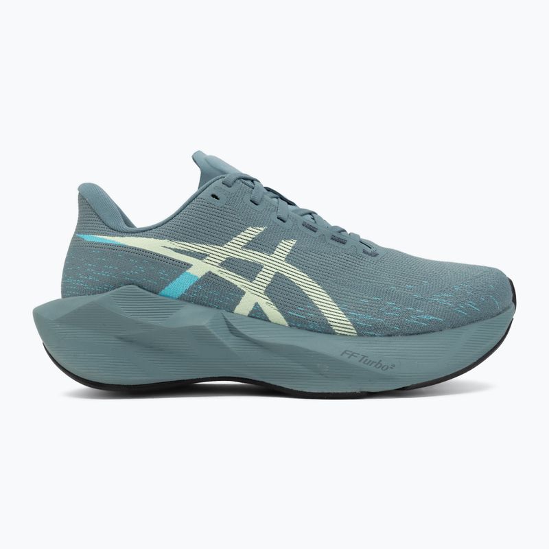 Мъжки обувки за бягане ASICS Novablast 6 foggy teal/illuminate yellow 2