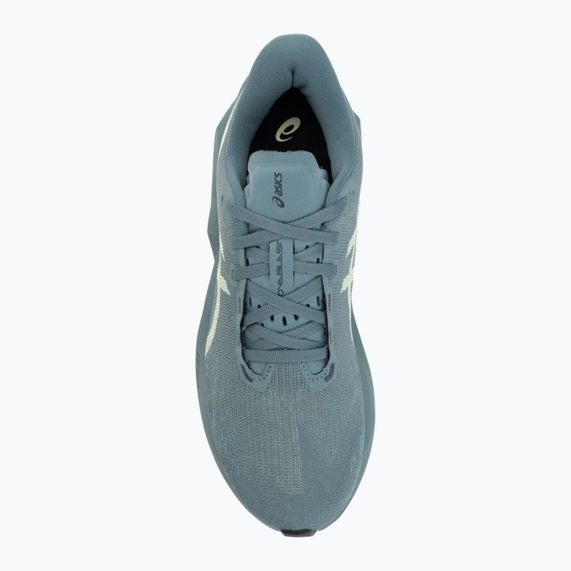 Мъжки обувки за бягане ASICS Novablast 6 foggy teal/illuminate yellow 5
