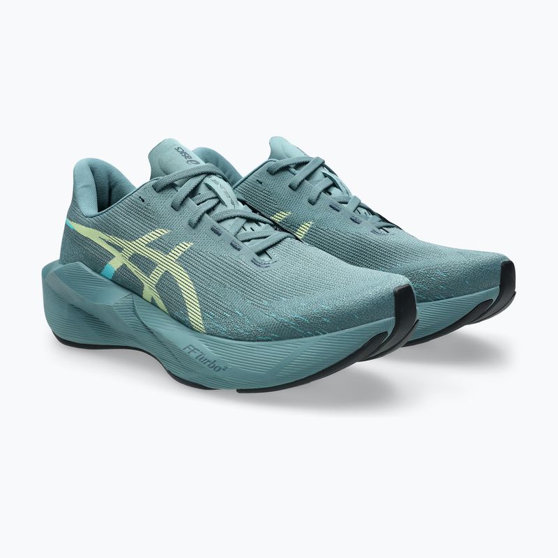 Мъжки обувки за бягане ASICS Novablast 6 foggy teal/illuminate yellow