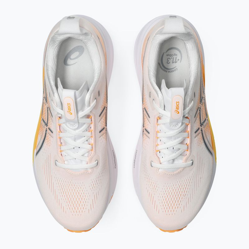 Мъжки обувки за бягане ASICS Gel-Kayano 33 white/stadium orange 5