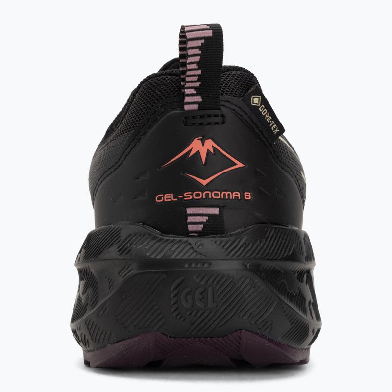 Дамски обувки за бягане Asics Gel-Sonoma 8 Gtx Black/Dark Aubergine 6