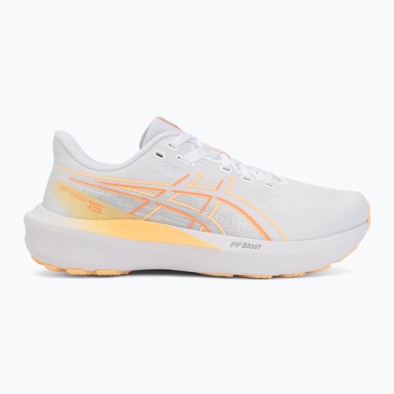 Дамски обувки за бягане ASICS GT-1000 15 white/vivid coral 2