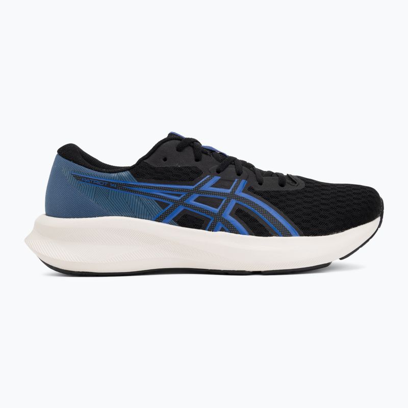 Мъжки обувки за бягане ASICS Patriot 14 black/neon blue 2