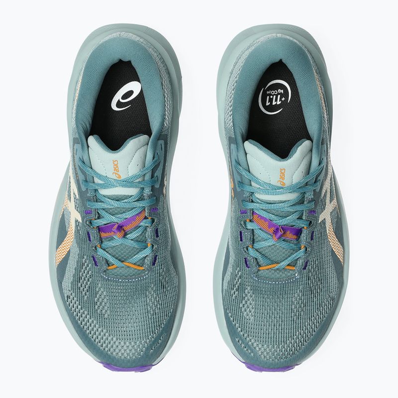 Дамски обувки за бягане ASICS Trabuco 14 foggy teal/radiant amethyst 6