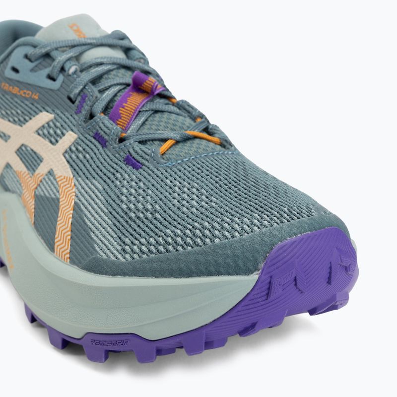 Дамски обувки за бягане ASICS Trabuco 14 foggy teal/radiant amethyst 7