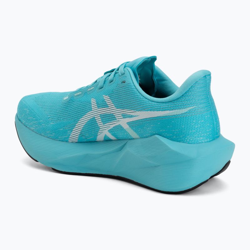 Дамски обувки за бягане ASICS Novablast 6 energy aqua/white 3