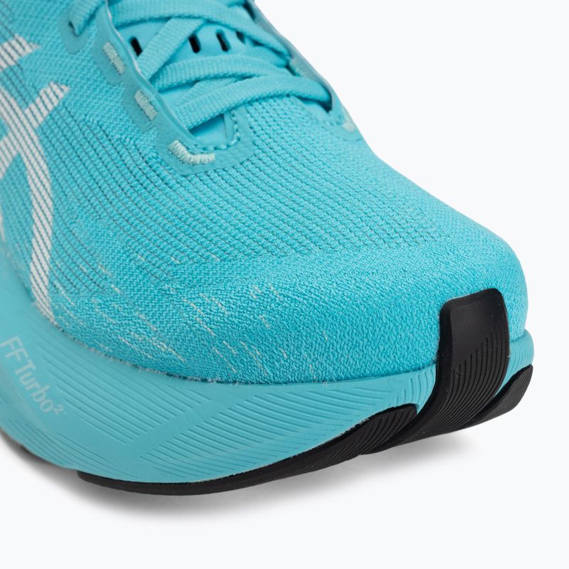 Дамски обувки за бягане ASICS Novablast 6 energy aqua/white 7