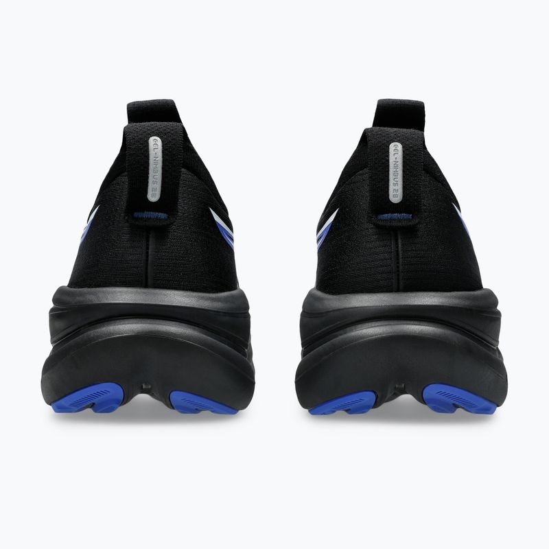 Мъжки обувки за бягане ASICS Gel-Nimbus 28 black/neon blue 6