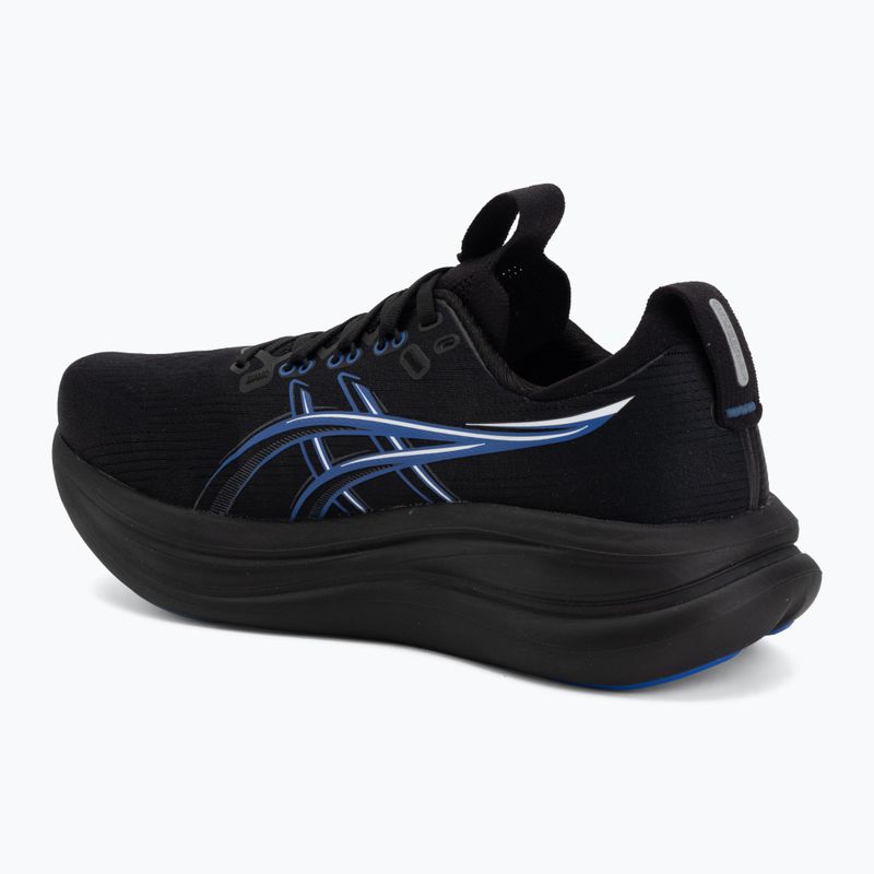 Мъжки обувки за бягане ASICS Gel-Nimbus 28 black/neon blue 3